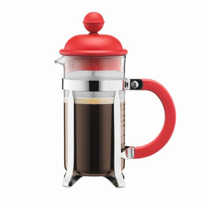 Bodum Caffettiera Coffee Maker 12 oz. 350 ml | Red - Barista Shop